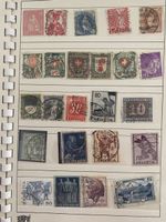 Alte Schweizer Briefmarken Sammlung 