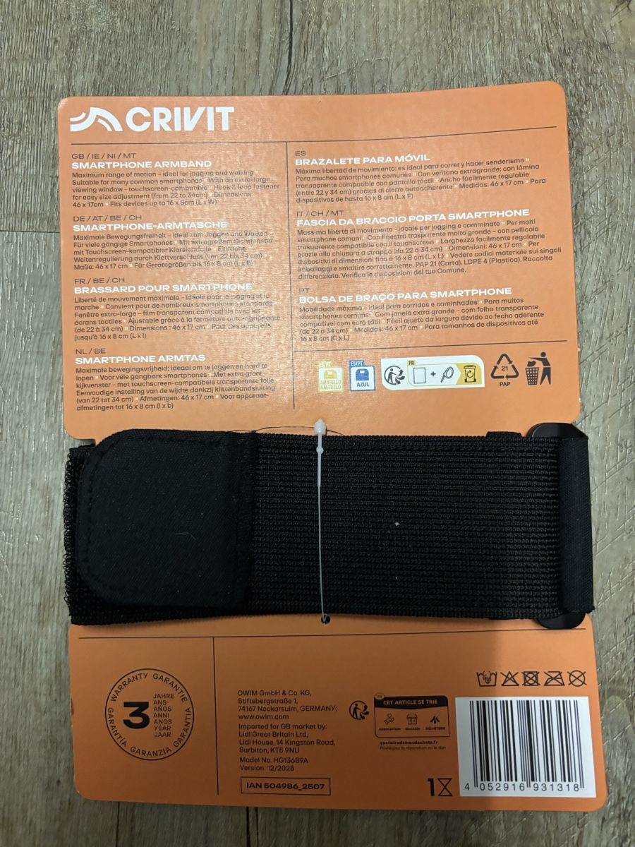 Bracciali & Braccialetti: Smartphone Armband Jogging – Nuovo e nell'imballaggio originale da Wimmis venduto da Soccerfanshop 1