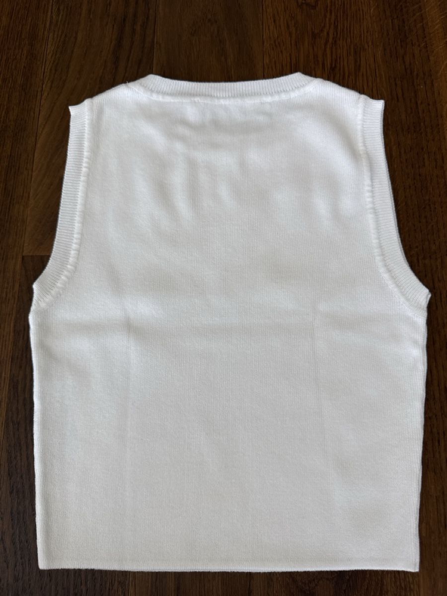 Zara Top: ZARA Damen Strick Top Weiss Gr. M – Usato da HORGEN venduto da vladibarca10 1