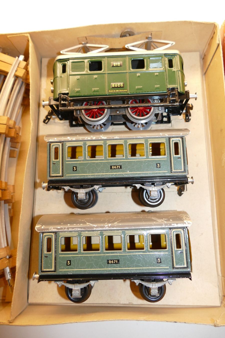 Buco Modellini di ferrovie: Buco/Bucherer 0: Original SBB Set – Usato da Niederhasli venduto da rail-duerst 3