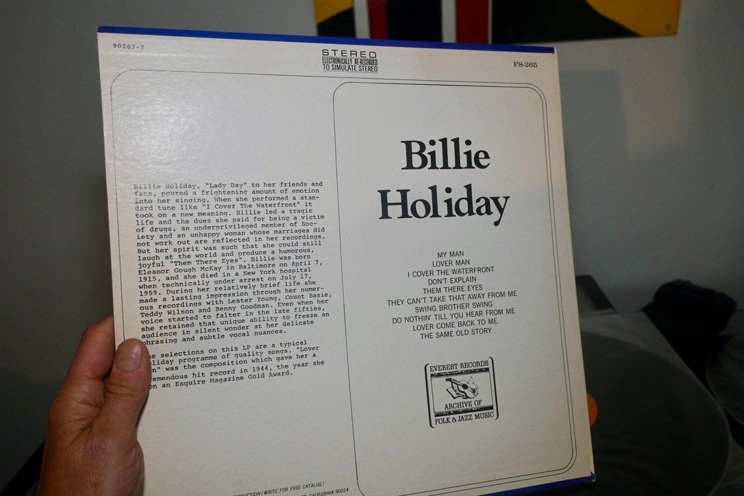 Dischi in vinile: Billie Holiday SAME US LP VG+/VG+ – Usato da Pfaffhausen venduto da mono_rec 2
