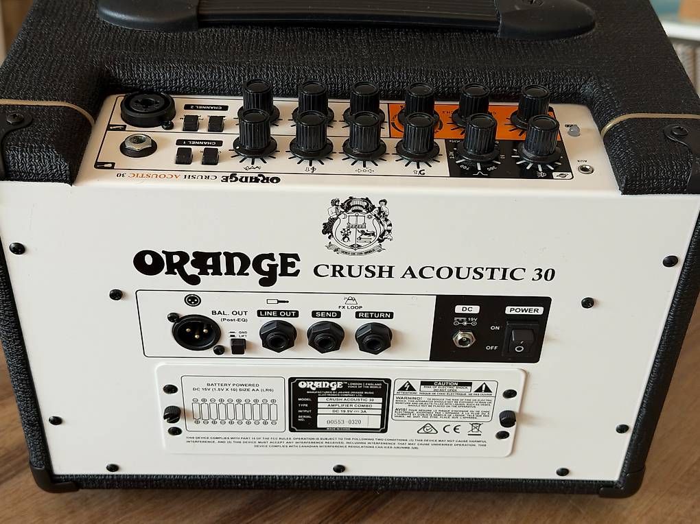 Amplificatori: Orange Crush 30 - Akustikverstärker Preamp Combo – Usato da Liebefeld venduto da pearldiver 1