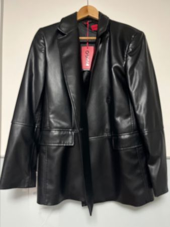 neuer Boss Blazer in Lederoptik