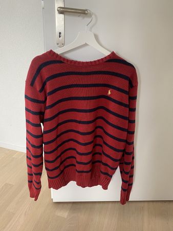 Polo Ralph Lauren Pullover rot gestreift Grösse XL