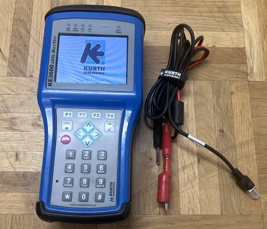 KE3600 xDSL MultiTest Kurth Electronic Kaufen auf Ricardo