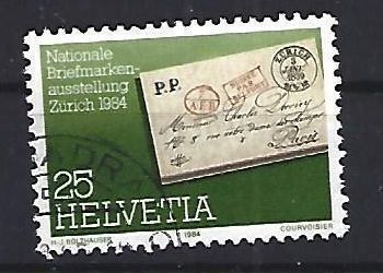 Alle Briefmarken: 1984 - Vorphilatelistischer Brief – Gebraucht aus Schaffhausen von poststamp