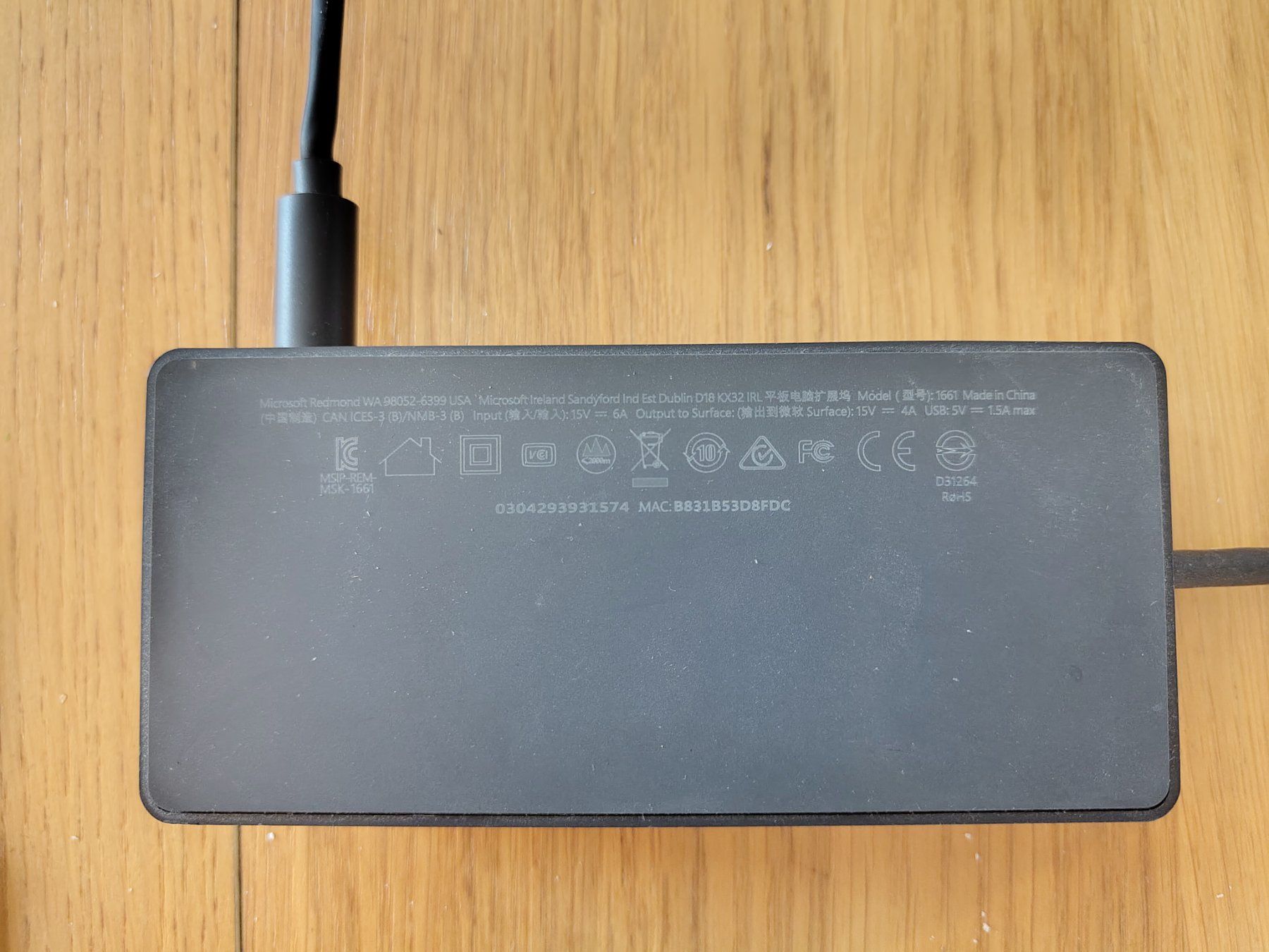 Microsoft Docking station: Microsoft Surface Dock inkl. Netzteil – D'occasion à Wiesendangen par JohnDoe 1