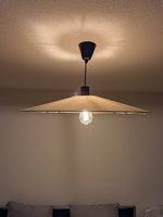 Lampe aus Stoff und Metal Japanische Style