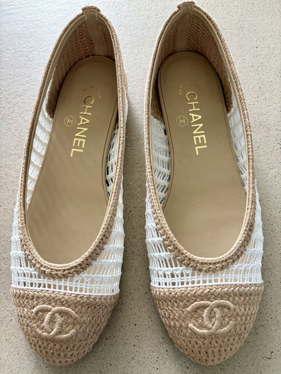 Chanel Scarpe da donna: Chanel ballerines Raffia size 37 – Nuovo (secondo la descrizione) da Cologny venduto da sab_xh7v 3