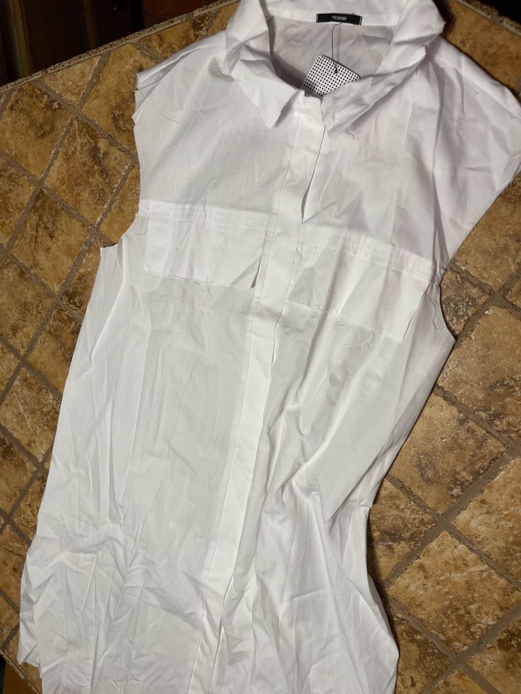 Tezenis Vestiti: Tezenis abito camicetta di cottone-M/L-nuovo – Nuovo e nell'imballaggio originale da Gordevio venduto da LanaZimm 4