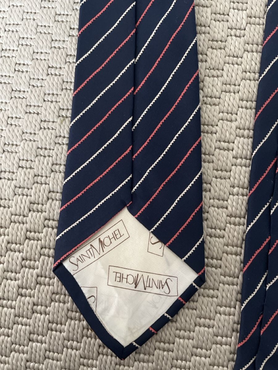 Cravatte: Saint Michel Seidenkrawatte – Usato da Solothurn venduto da Bobesch08 3