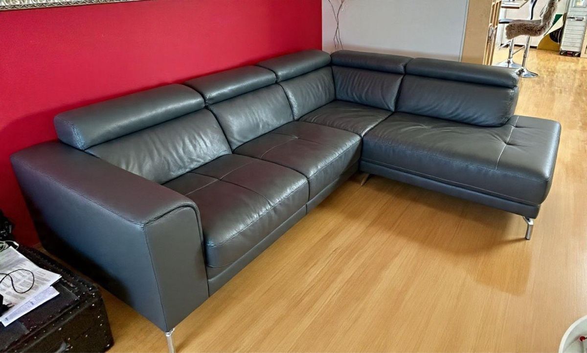 Pfister Sofas: Echtleder Ecksofa elektronisch – Neuf (Voir description) à Andwil SG par ric_qml6 3