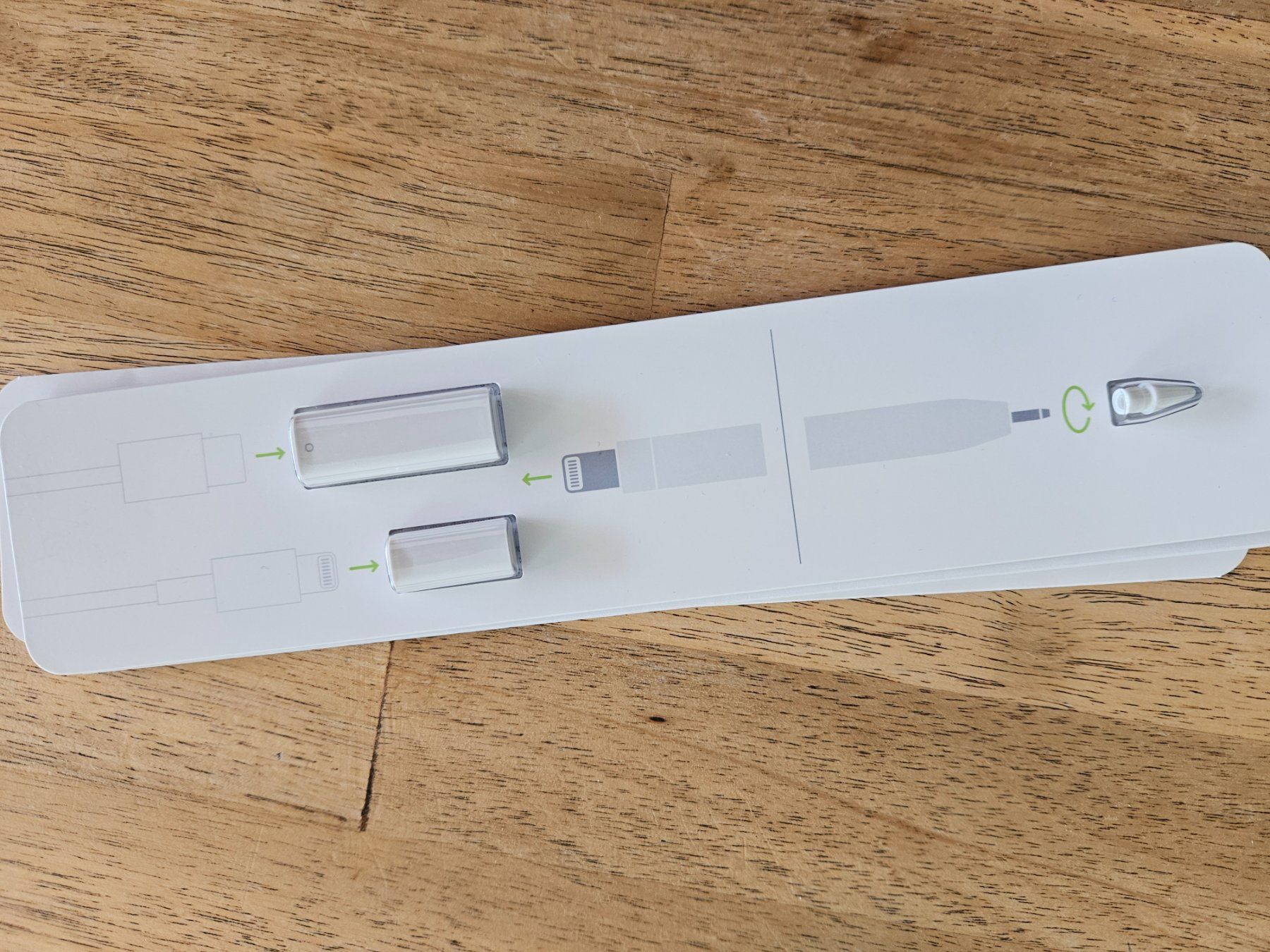 Apple Penna & Evidenziatori: Apple Pencil (1. Generation) mit Adapter – Usato da Zürich venduto da r.eggel 1