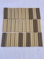 Lego - 30  Beige zweierplättli 8 x 2
