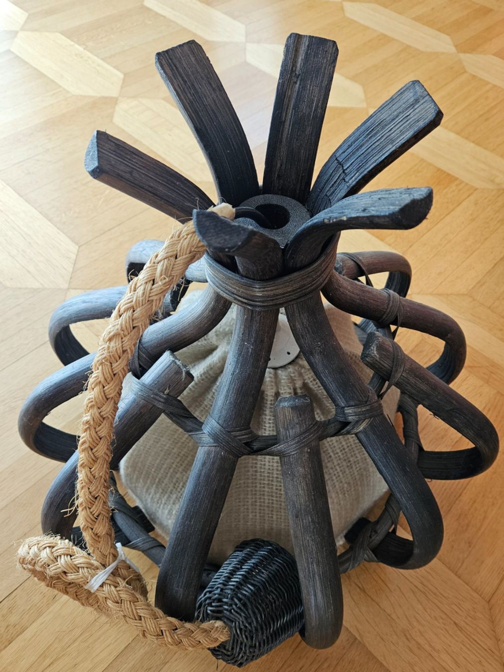 Lampadari & plafoniere: "Rustikale" Holz-Deckenlampe neu – Nuovo (secondo la descrizione) da Boswil venduto da Pjatla 3