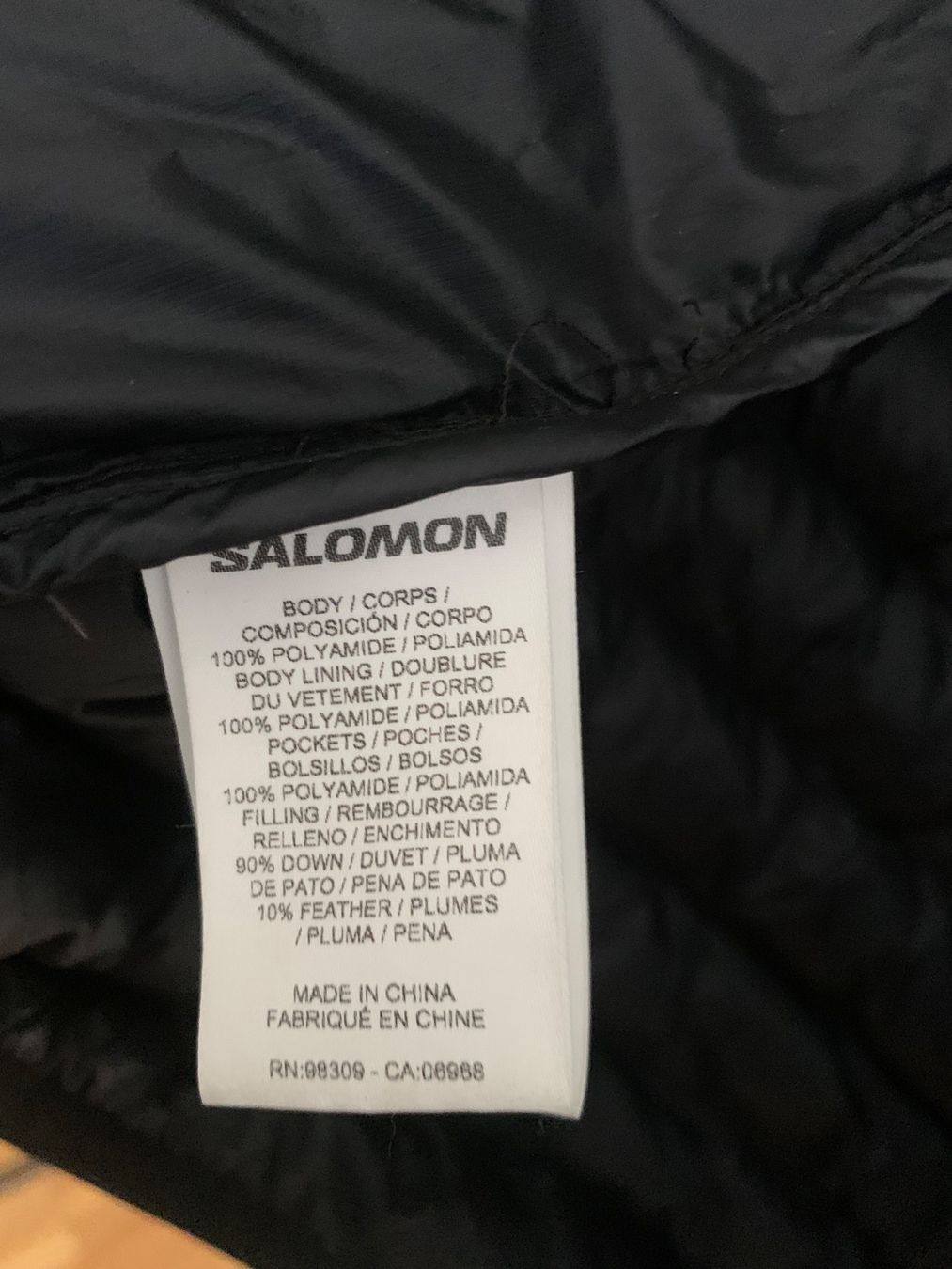 Salomon Giacche: Daunenjacke Salomon, Gr. M, schwarz – Usato da Zürich venduto da Leonieonie. 5
