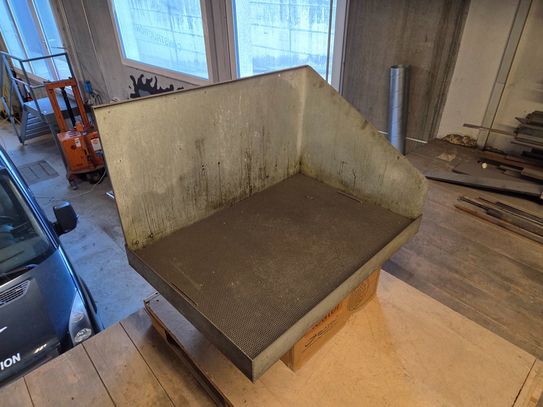 Tutte le macchine: Kleinteilereiniger aus Stahlblech – Usato da Heimisbach venduto da DF_Construction