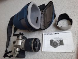 PENTAX MZ-7 Spiegelreflex analog Kamera 28-200 - Top Zustand