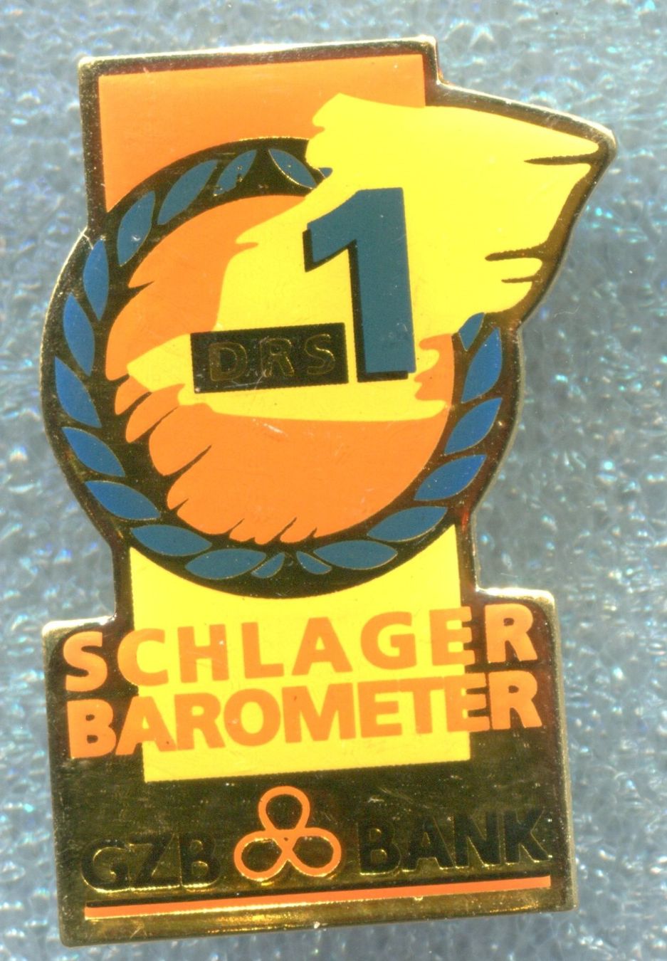 Plaquettes & Badges: GZB Bank  SCHLAGER BAROMETER  DRS1 – D'occasion à Winterthur par Sammleroase