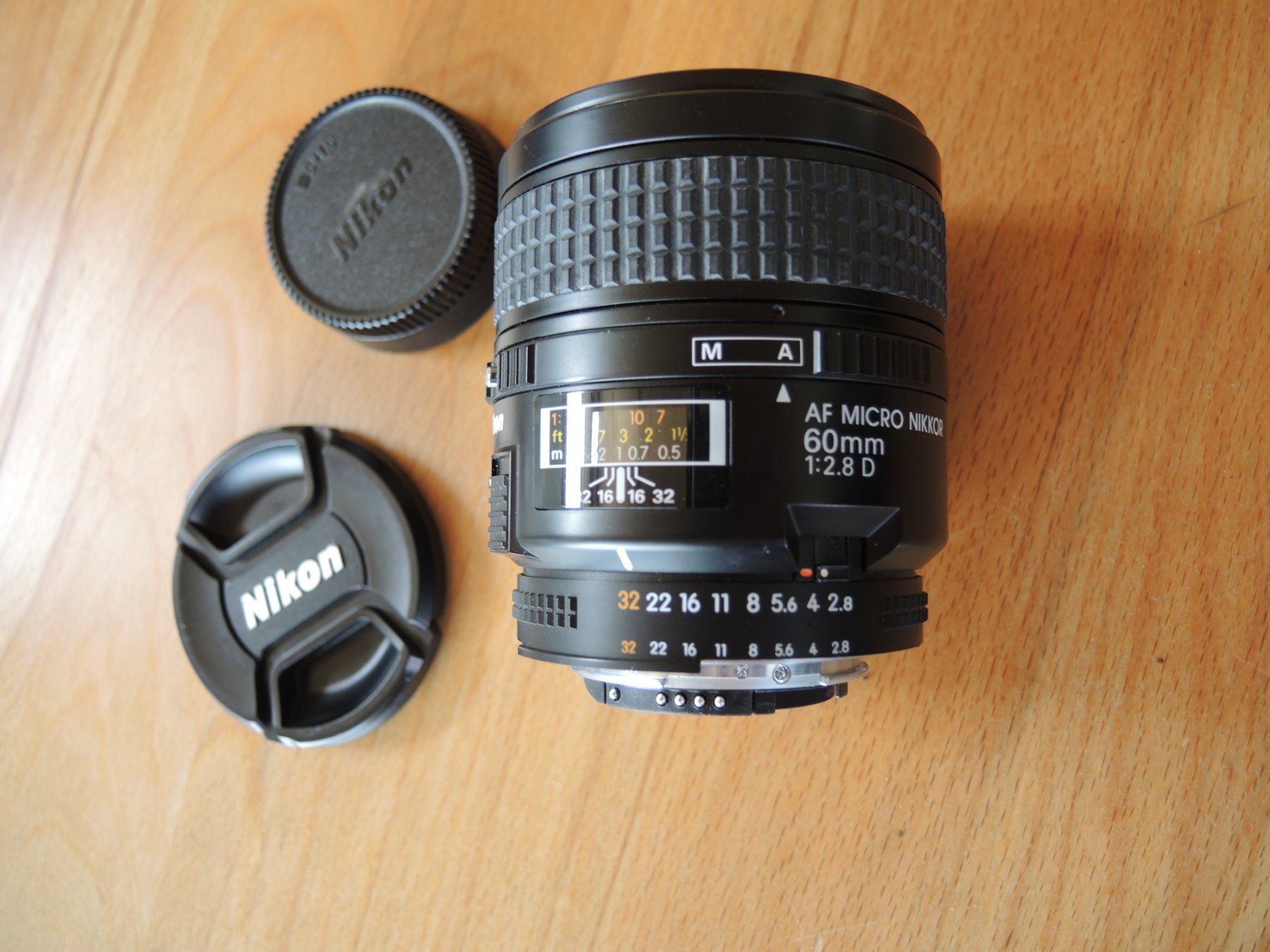 Nikon Obiettivi: Objektiv Nikon AF Micro Nikkor 60mm 1:2.8 D – Usato da Buttisholz venduto da Goli20