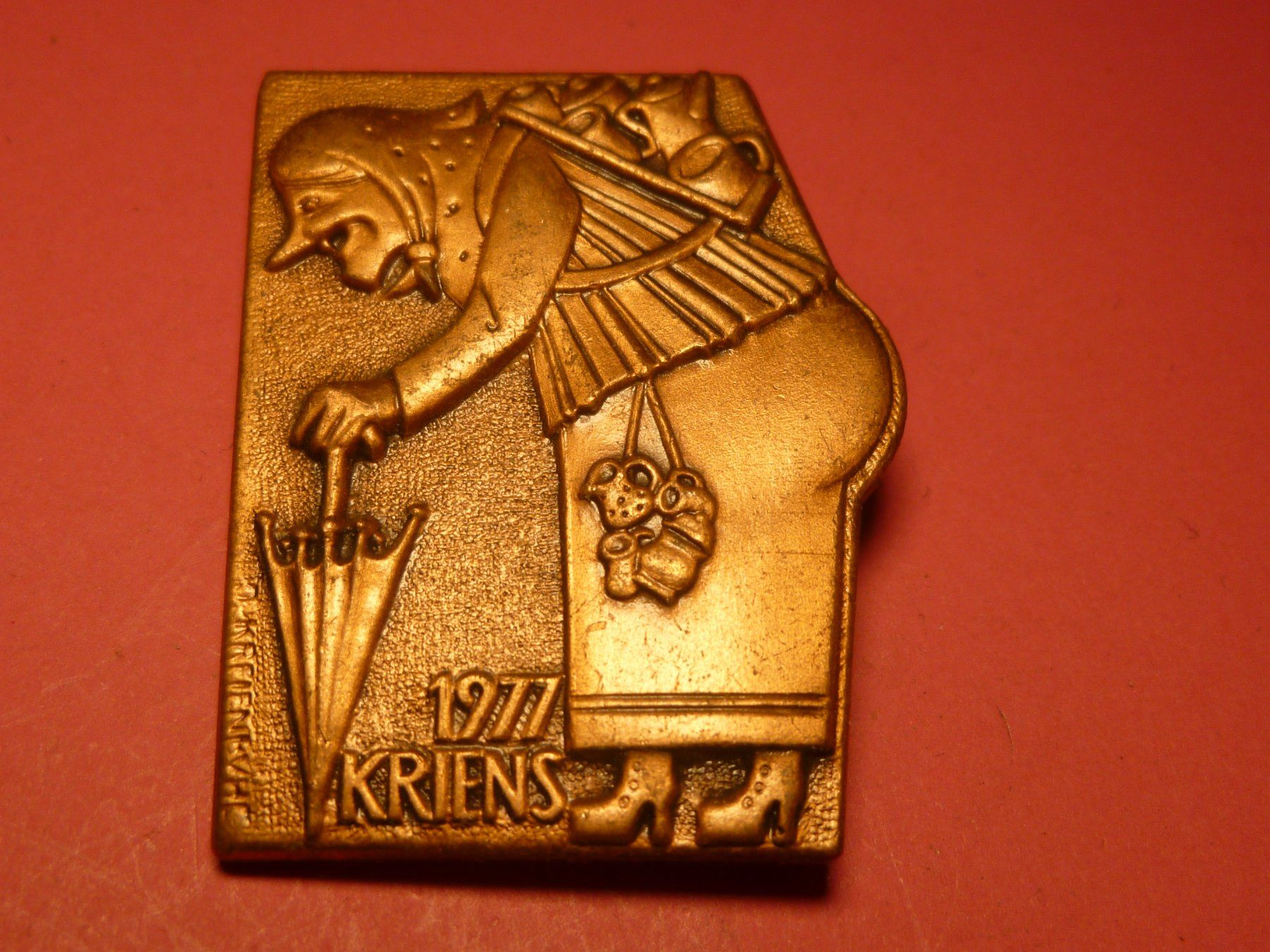 Plaquettes & Badges: KRIENS 1977 BRONZE – D'occasion à Ried (Muotathal) par Mandarin02