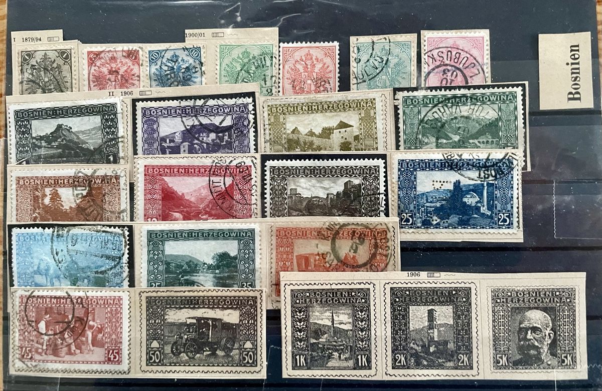Tutti i francobolli: Bosnien ab1879 bis 1906 – Usato da Rorschach venduto da Ziltenera