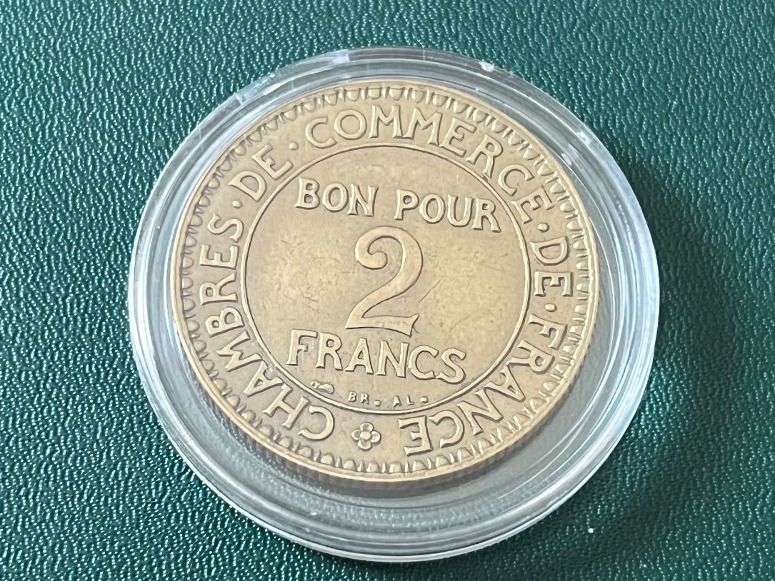 Tutti le monete: 2 Francs münze Commerce Industrie – Usato da Neuenhof venduto da Shadow- 1