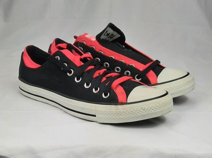 Converse Scarpe da uomo: CONVERSE All Star Sneaker black pink double upper Gr. 45 – Nuovo (secondo la descrizione) da Seuzach venduto da VT-Collections1 3
