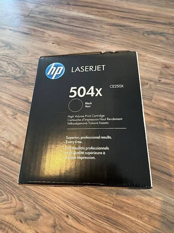 Canon Cartucce per stampanti & toner: Laserjet Canon 504X CE250X Schwarz – Nuovo e nell'imballaggio originale da Aarau Rohr venduto da Treasure-Trove 1