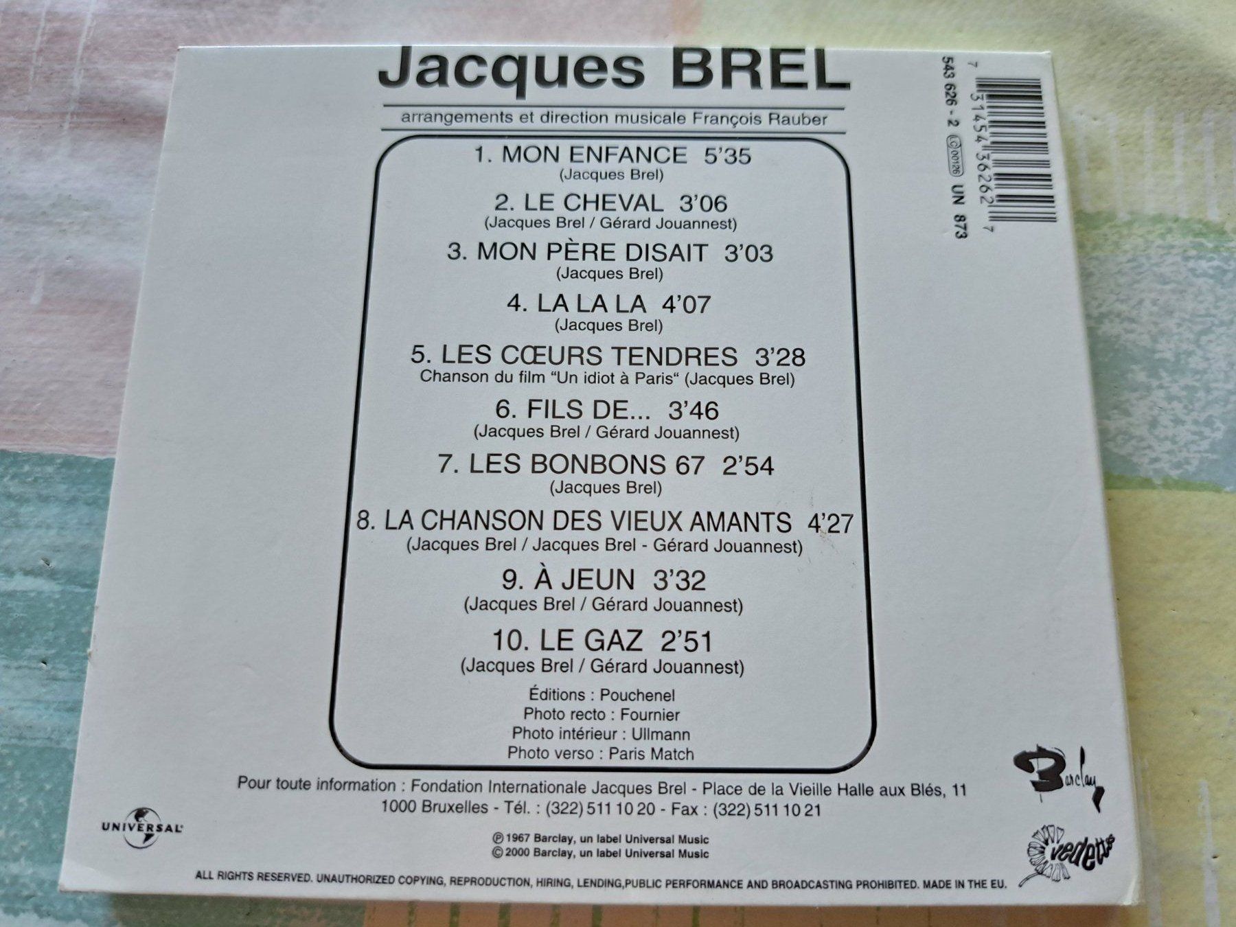 CD: Cd Jacques Brel - Jacques Brel 67 ( Edition de Luxe ) – Usato da Pully venduto da bro_n52j 2