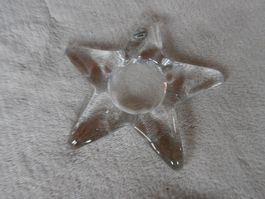 Glasi Hergiswil, Windlicht-/Teelichterhalter "Sternförmig"