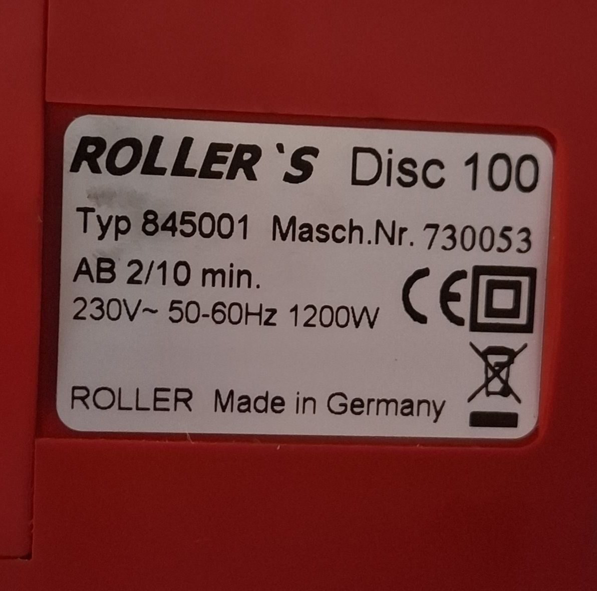 Tutte le macchine: Rohrtrennmaschine - Roller's Disc 100 – Nuovo (secondo la descrizione) da Reinach BL venduto da HT20 7