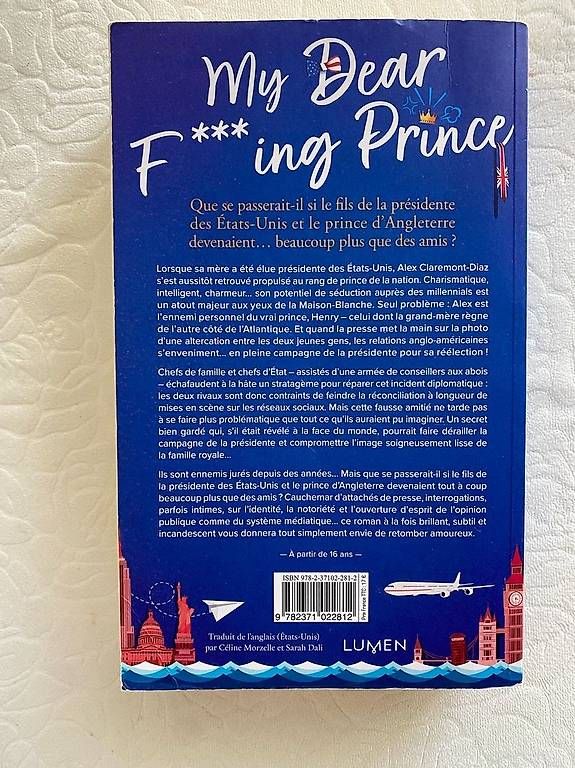 Libri: My Dear F***ing Prince de Casey McQuiston – Usato da Martigny venduto da Darbyx 1