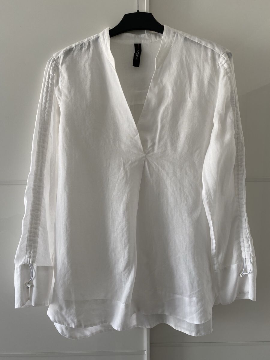 Marc Cain Camicette: Marc Cain Bluse aus Ramie, Grösse 36/38 – Usato da Winterthur venduto da marisole4
