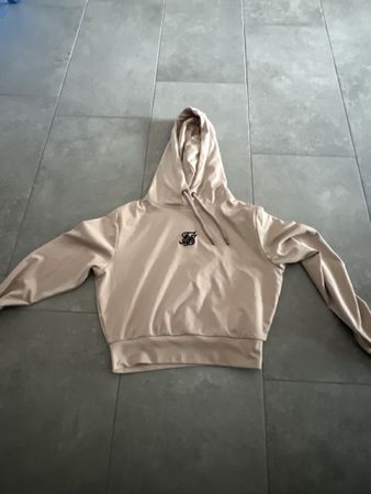 SIK SILK Pullover Hoodie beige Gr. 36 / S, gut erhalten!
