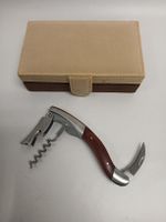 NEW!  LAGUIOLE Wine Opener with Wood Handle & Box! Ready!