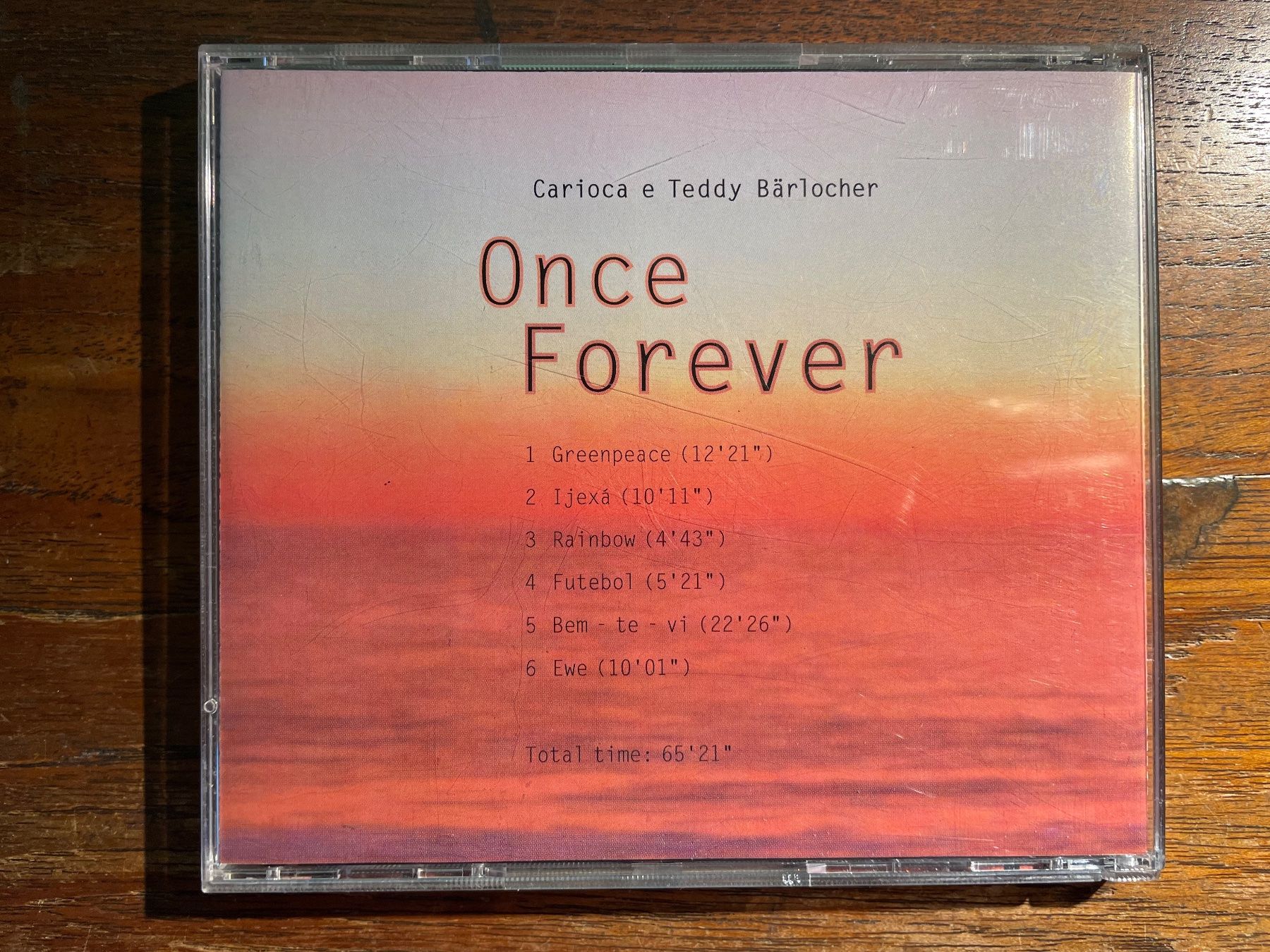 CDs: Carioca e Teddy Bärlocher: Once Forever – Gebraucht aus Bern von Marcuse2004 1