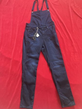 G-Star Raw Latzhose Damen Jeans dunkelblau neu mit Etikett