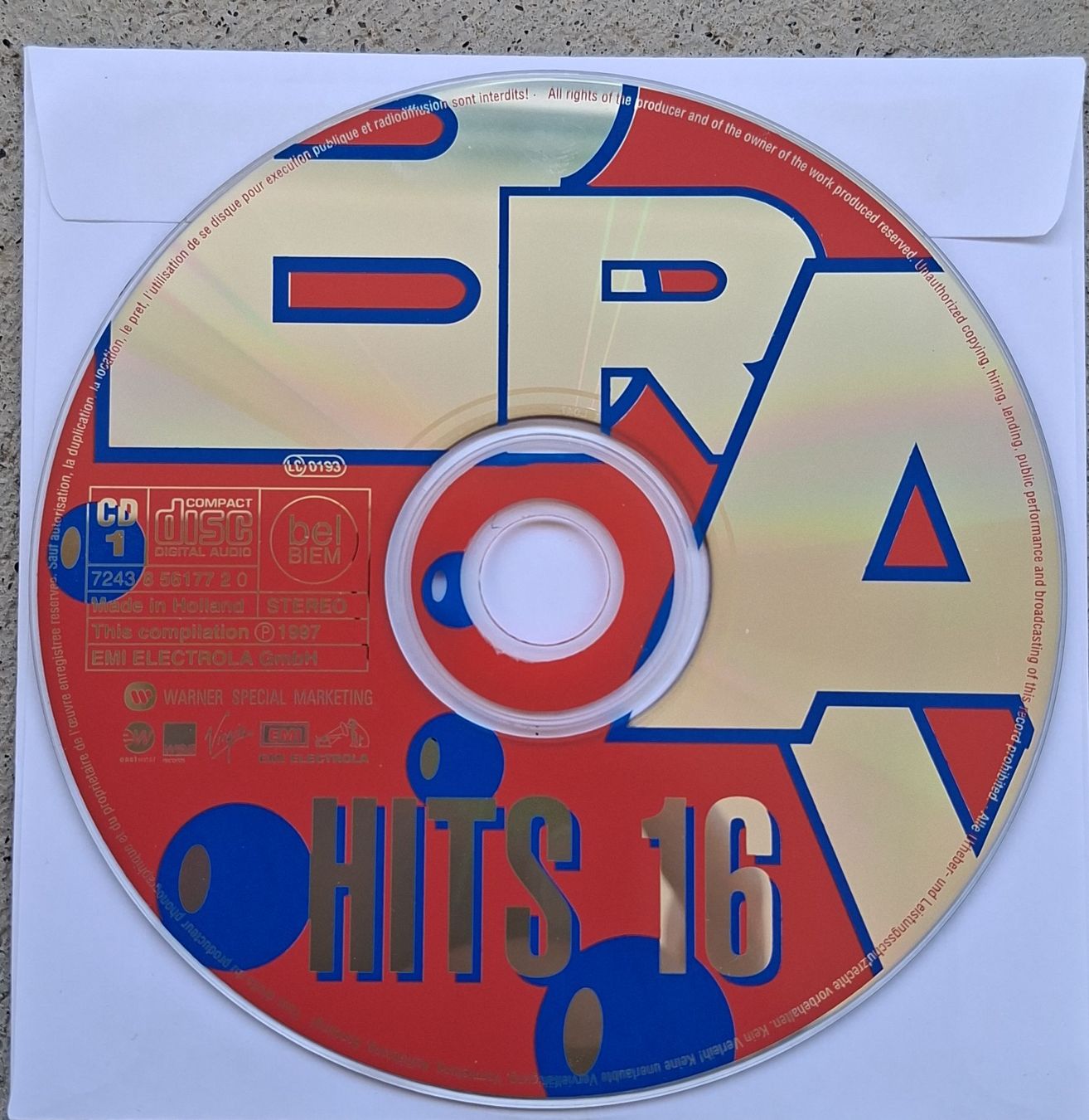 CD: Bravo Hits 16 CD guter Zustand – Usato da Gretzenbach venduto da RedCarGuy
