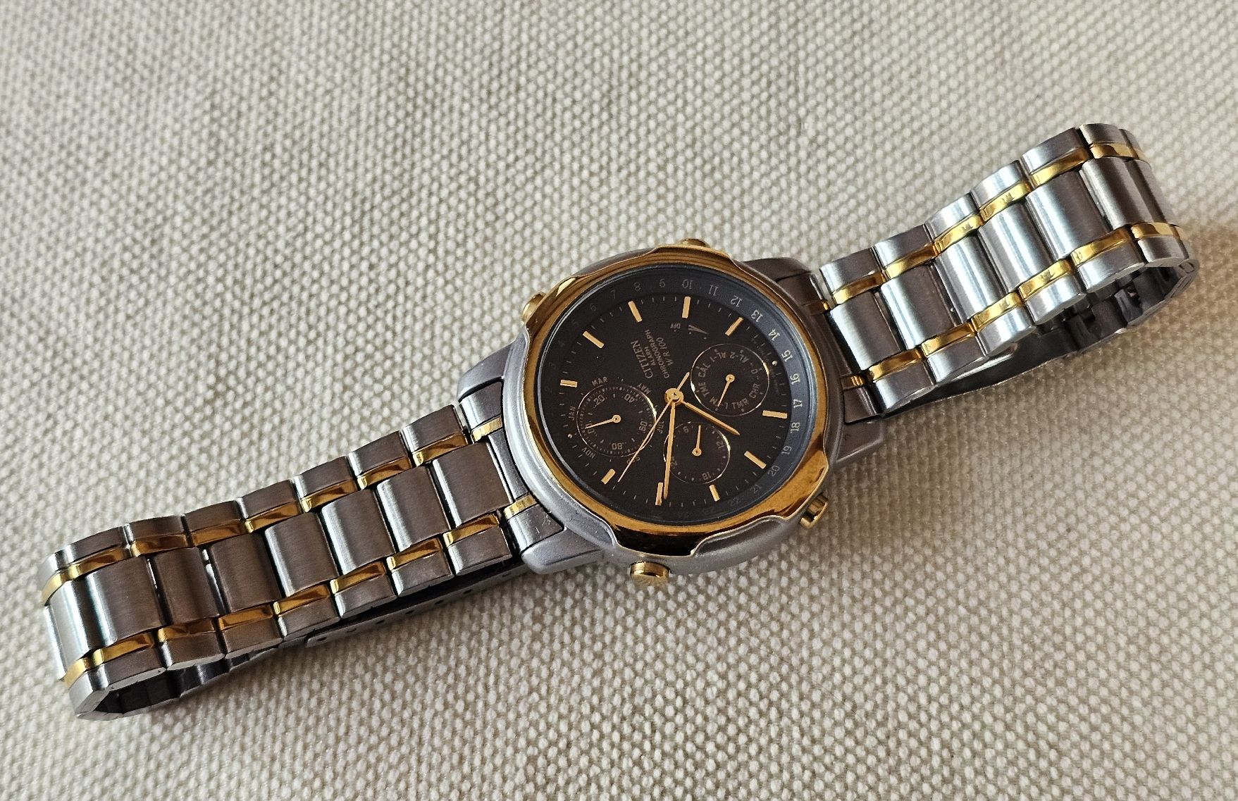 Citizen Orologi: CITIZEN Chronograph Multifunction Elegante Herrenuhr 37mm – Usato da Speicher venduto da Lemore 6