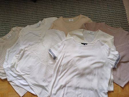 Kleiderpaket weiss / creme Gr. M
