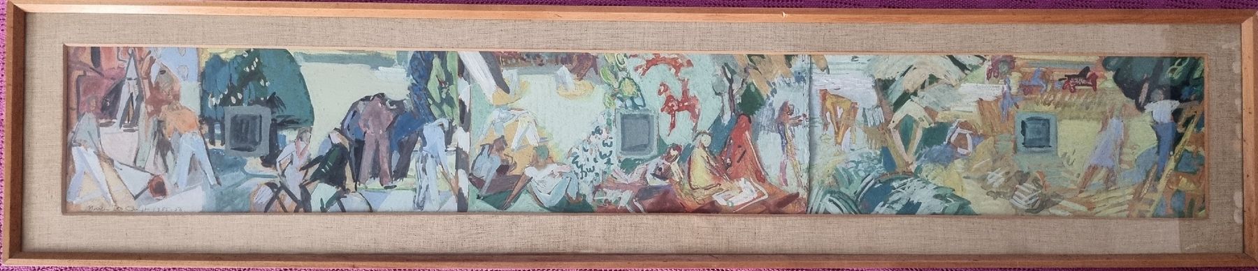 Gemälde: Aquarell von Martin A. Christ – Gebraucht aus Zürich von Emmaforte