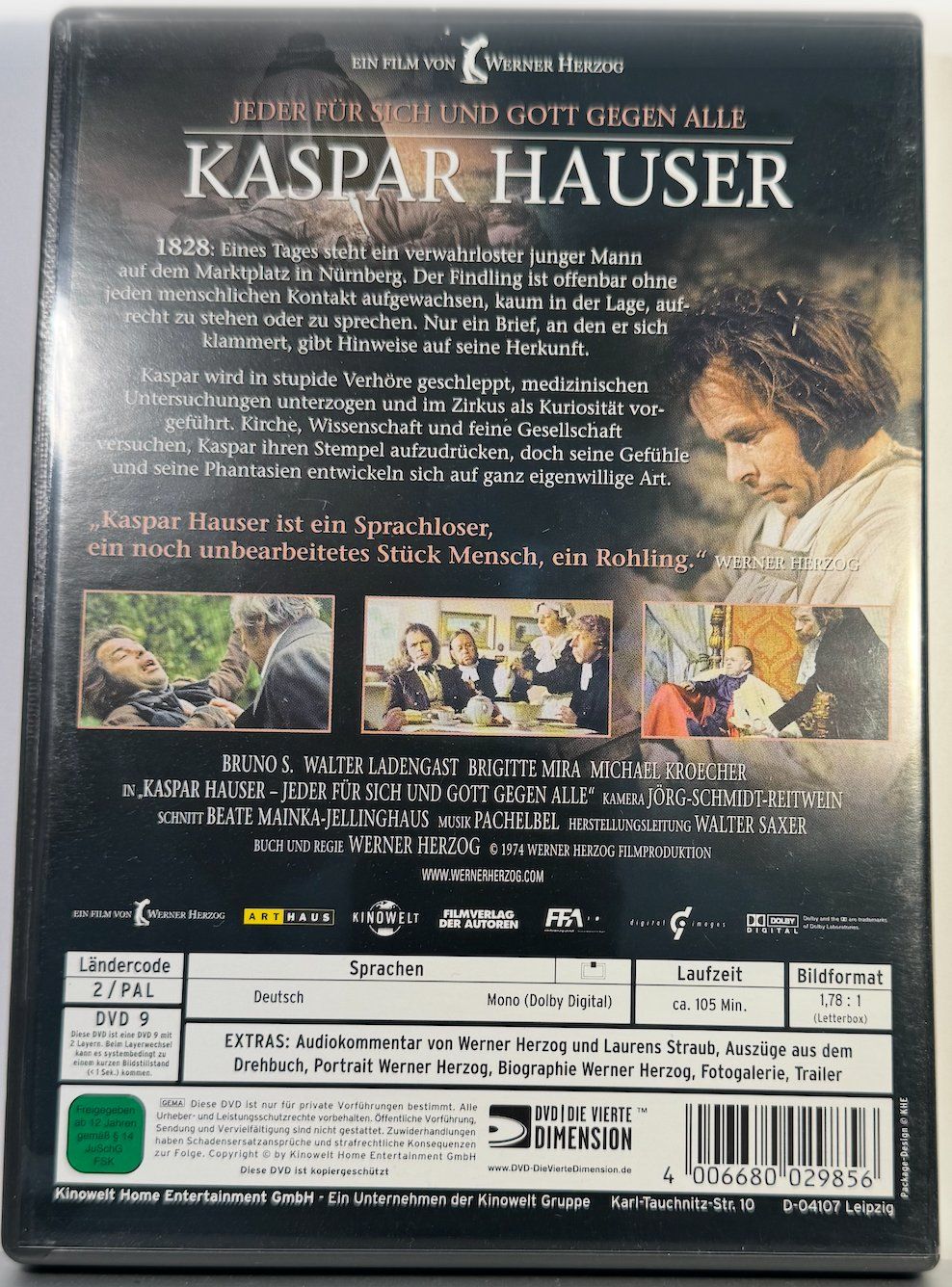 Alle DVDs: DVD KASPAR HAUSER – Gebraucht aus Wisen von gigisna 2