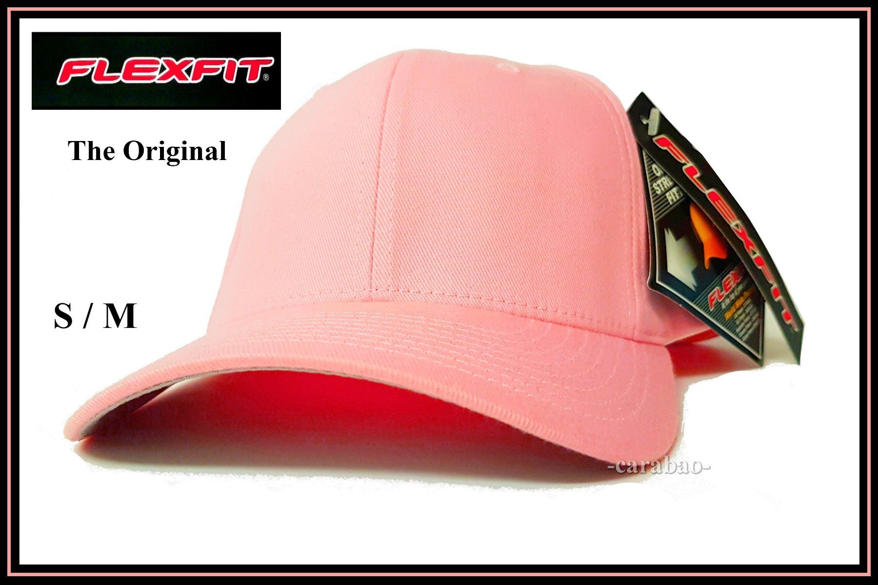 Hüte, Mützen & Caps: Original FLEXFIT® Cap / Pink / S-M – Neu (gemäss Beschreibung) aus Winterthur von -carabao-