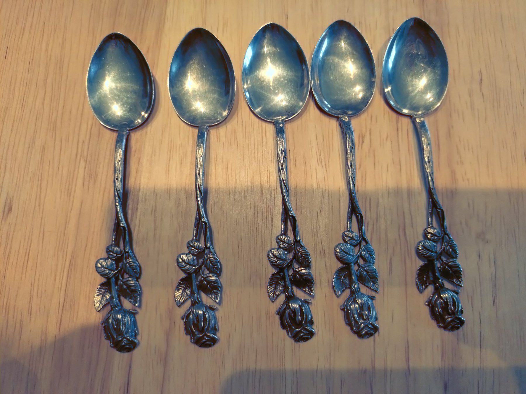 Cucchiai: Vintage Mokka Löffel Silber 835er – Usato da Brittnau venduto da Chronofriend 4