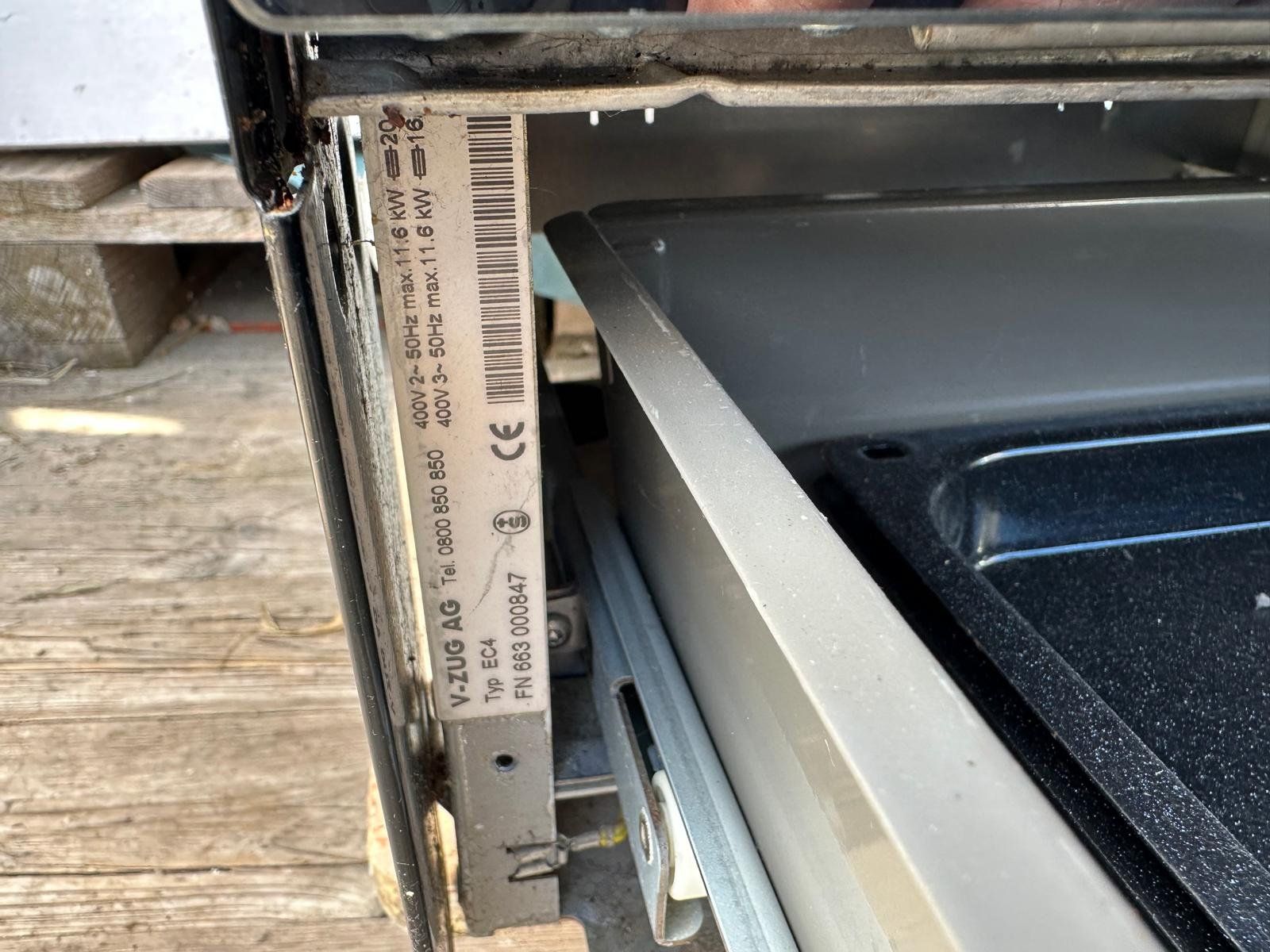 V-Zug Forni: Backofen mit Glaskeramik V-ZUG – Usato da Spreitenbach venduto da Space_X 8