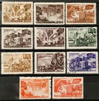 Sowjetunion UdSSR 1947 Wiederaufbau Volkswirtschaft Posten