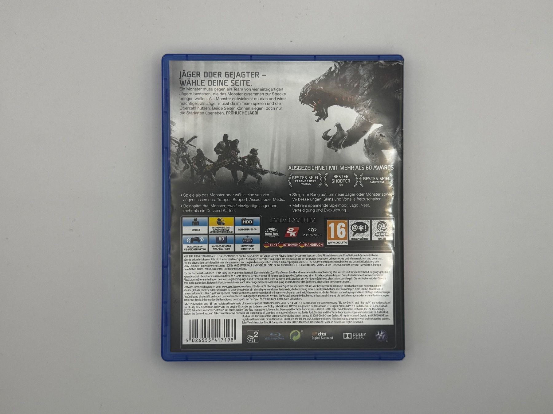 Sony Spiele: Playstation 4 -  Evolve – Gebraucht aus Bettlach von awi_7jcb 1