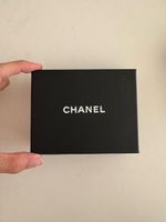 CHANEL black box with pouch good condition