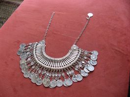 Hals Kette, Pharaonen Kette, Bauchtanz
